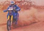 Jean-Claude Olivier sur XT600 - Dakar 1985